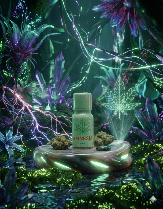 L'Innovation au service du plaisir : Le Poppers Amnesia infusé au CBD